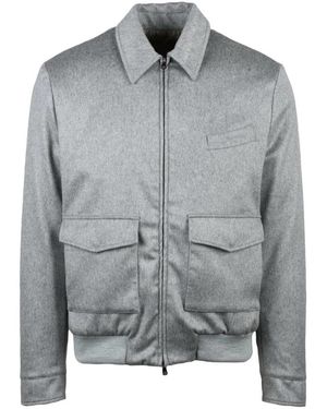 Luigi Borrelli Napoli Cashmere Knitwear - Grey