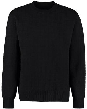 Givenchy Round-Neck Knitwear - Black