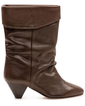 Isabel Marant Schoenen ,Bruin ,Leer Dalby Gz Boot