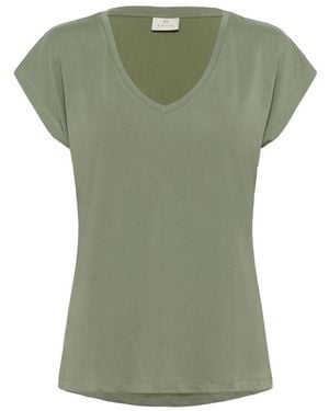 Kaffe T-Shirts - Verde