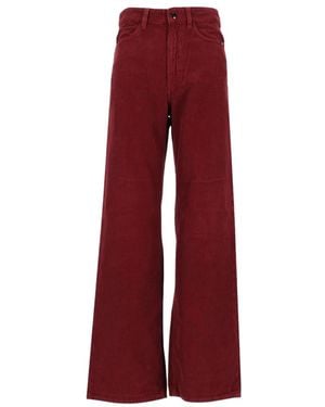 AMISH Wide Trousers - Rouge