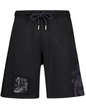 Off-White c/o Virgil Abloh Casual Shorts - Zwart