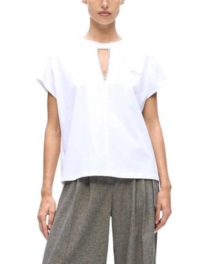 KARL LAGERFELD T-Shirts - White