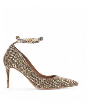 Kurt Geiger Court Shoes - Metallic