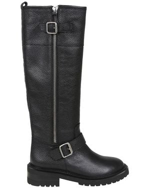 Via Roma 15 High Boots - Negro
