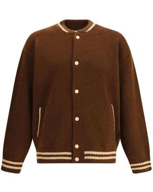 Laneus Bomber Jackets - Marrone