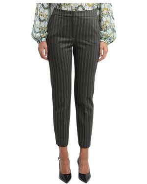 iBlues Cropped Trousers - Gris