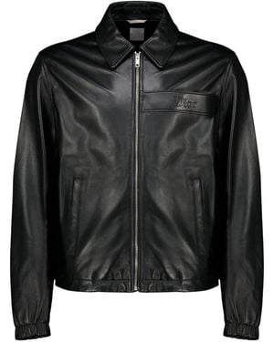 Dior Zipped Jacket - Zwart