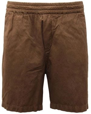 Paolo Pecora Casual Shorts - Brown