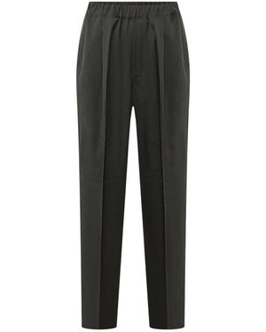 Laneus Straight Trousers - Grey