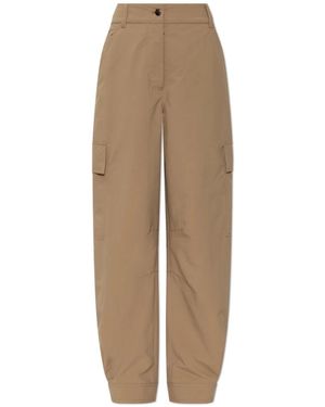 Moncler Wide Trousers - Neutro