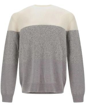 Herno Round-Neck Knitwear - Gris