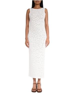 Akep Knitted Dresses - Bianco