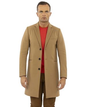 Paul Smith Single-Breasted Coats - Marrone