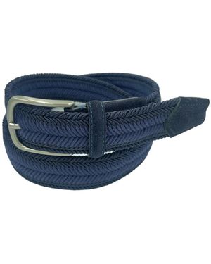 Paolo Vitale Belts - Blue