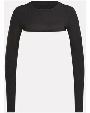 Reebok Long Sleeve Tops - Nero