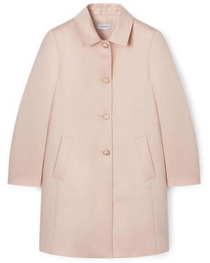 mötivi Einreihiger tel aus duchesse-satin - Natur