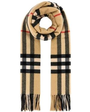 Burberry Winter Scarves - Metallic