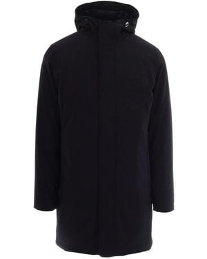 Herno Single-Breasted Coats - Blau