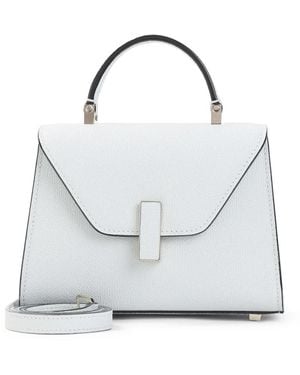 Valextra Iside Crossbody Micro Bag - Weiß