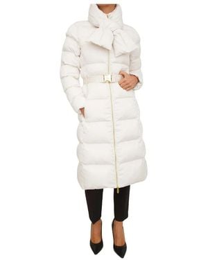Elisabetta Franchi Parkas - Blanco