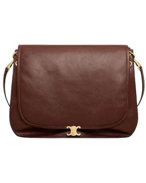 Celine Soft Triomphe Besace - Braun
