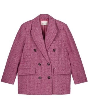 FABIENNE CHAPOT Double-Breasted Coats - Paars