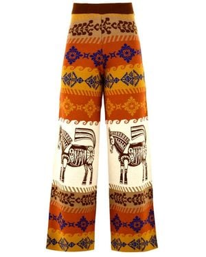 Akep Wide Trousers - Orange