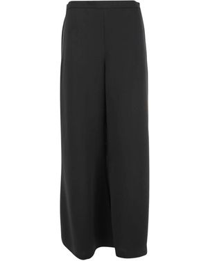 By Malene Birger Wide Trousers - Negro