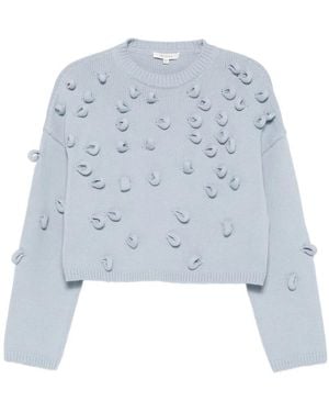 JW Anderson Round-Neck Knitwear - Blue