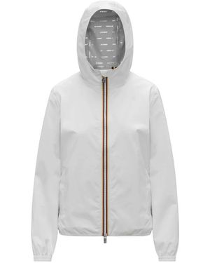 K-Way Giubbotto Lil 2.0 Stretch Dot - Grijs