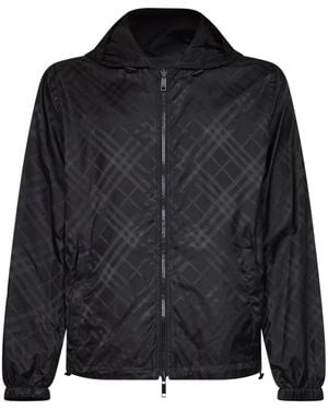 Burberry Light Jackets - Negro