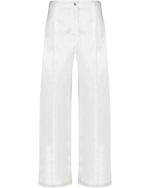 IRO Jeans ,Wit ,Remy Wijde Pijpen Broek