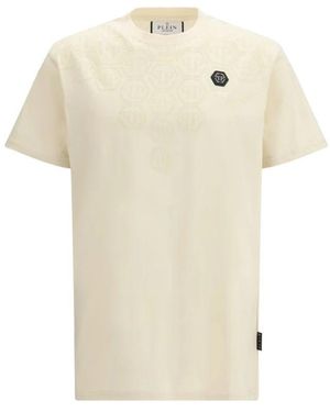 Philipp Plein T-Shirts - Natural