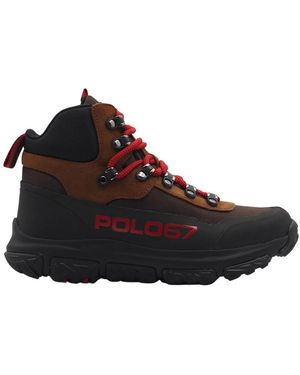 Ralph Lauren Lace-Up Boots - Nero