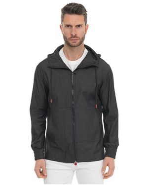 Kiton Zip-Throughs - Negro