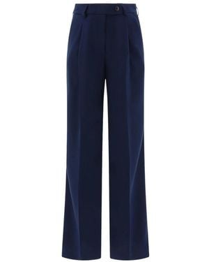 F.it Wide Trousers - Azul