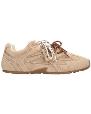 Nokwol Schoenen ,Wol Atlas Lage Sneaker - Naturel