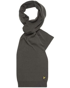 Lyle & Scott Winter Scarves - Black
