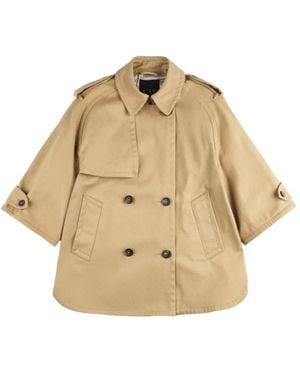 Fay Trench Coats - Natural