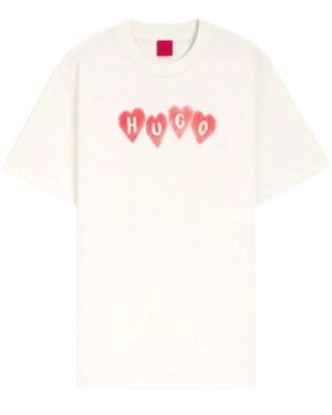 HUGO T-Shirts - Rosa