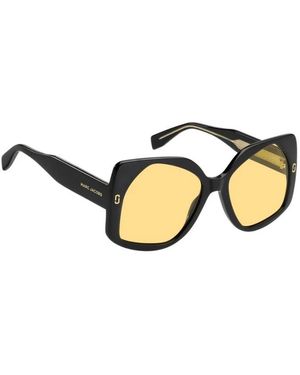Marc Jacobs Zonnebril Vierkant - Metallic