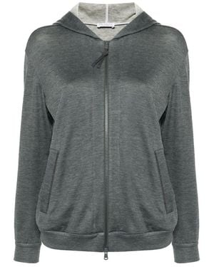 Brunello Cucinelli Zip-Throughs - Grey