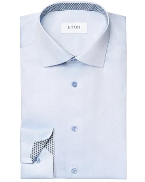 Eton Formal Shirts - Blue
