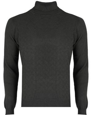 Antony Morato Minimalistischer Rollkragenpullover - Schwarz