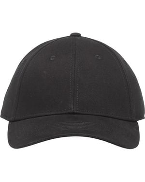 Palm Angels Klassische Logo-Kappe - Schwarz