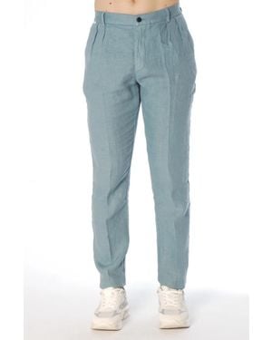 04651/ A trip in a bag Slim-Fit Trousers - Blue