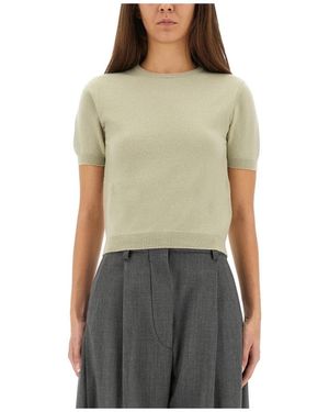 Maison Margiela Round-Neck Knitwear - Green