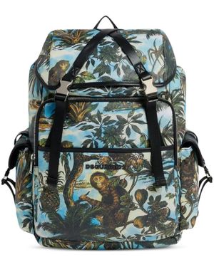 DSquared² Monkey Business Rucksack - Grün