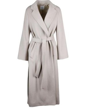 Eleventy Belted Coats - Gris